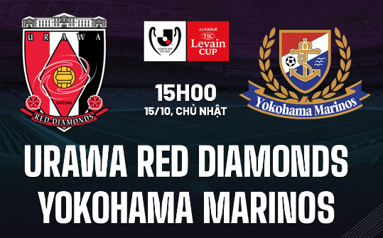 Dự đoán Urawa Red Diamonds vs Yokohama Marinos 15h00 ngày 15:10 (Cúp Liên đoàn Nhật Bản 2023)