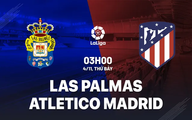 Nhận định bóng đá hôm nay Las Palmas vs Atletico Madrid (3/4:0)